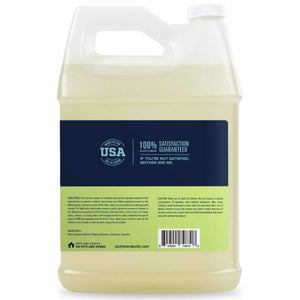 A bottle of Dr. Polly's Stain & Odor Remover (1 Gallon) with the full label visible.