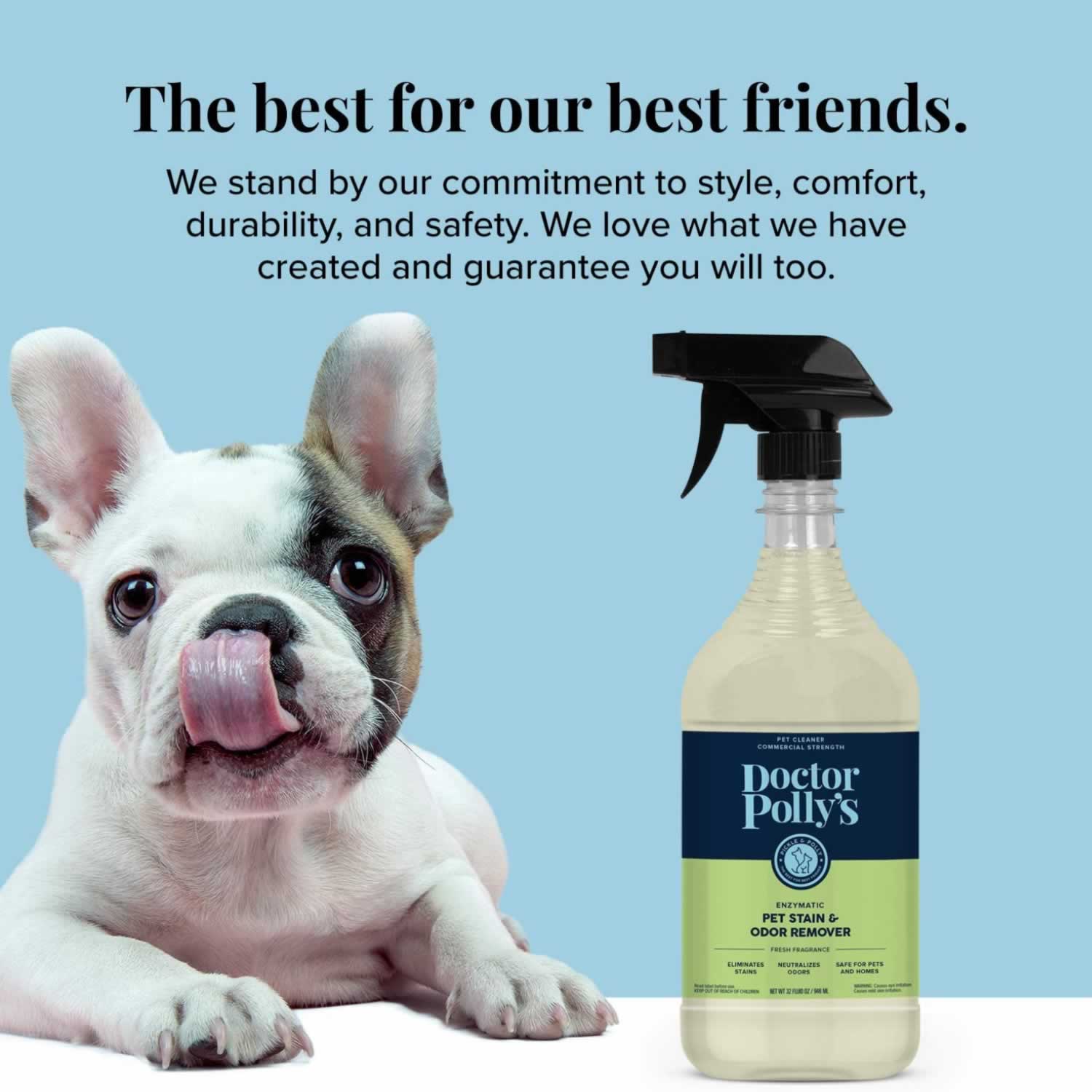 Pet Stain Cleaner & Odor Remover, Enzyme Cleaner