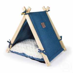 A Pickle & Polly Pet Tent (Blue).